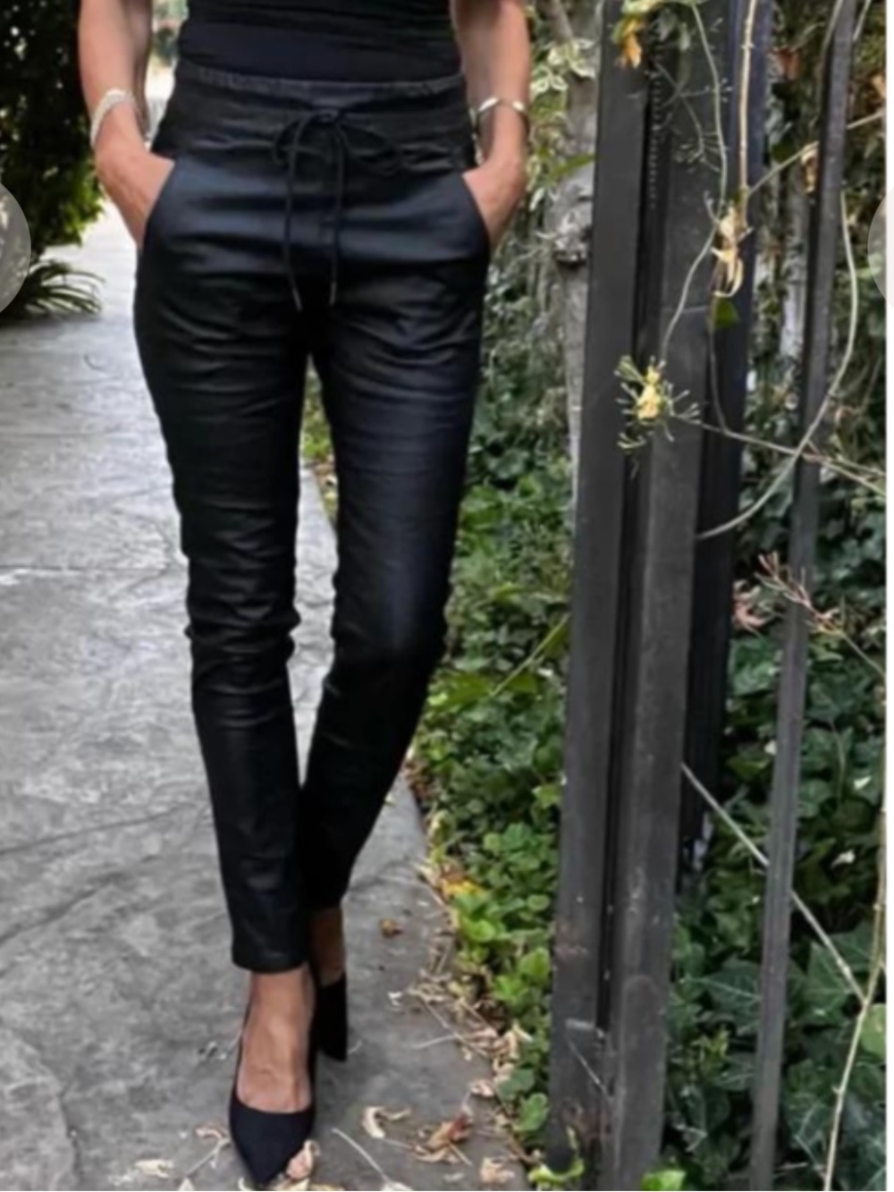 Flog Limited Collection Shely Original Black Pants Size 24 New